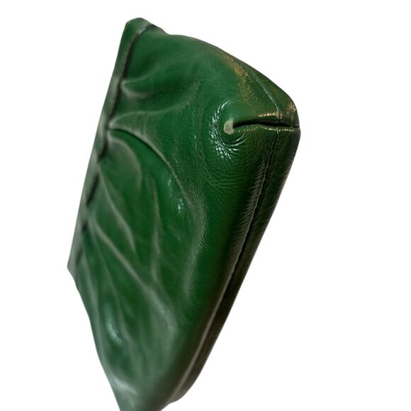 Coach Kelly Green Patent Leather Wristlet - Picture 7 of 9